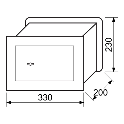 RS.23.SK mechanický sejf RS.23.SK mechanický sejf