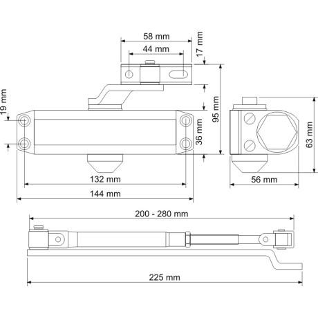 RZ202 AR zatvárač