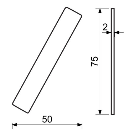 RN.75L.MD číslo "0" 75mm medené