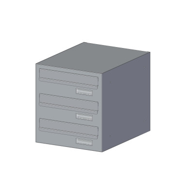 MO 30 schránka modulová obojstranná RAL7040 MO 30 schránka modulová obojstranná RAL7040