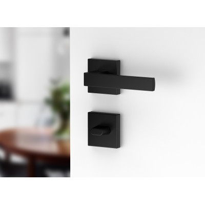 K03 WC kľučka na dvere čierna K03 WC kľučka na dvere čierna