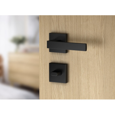 K03 WC kľučka na dvere čierna K03 WC kľučka na dvere čierna