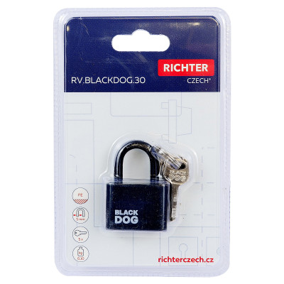 RV.BLACKDOG.30 visiaci zámok