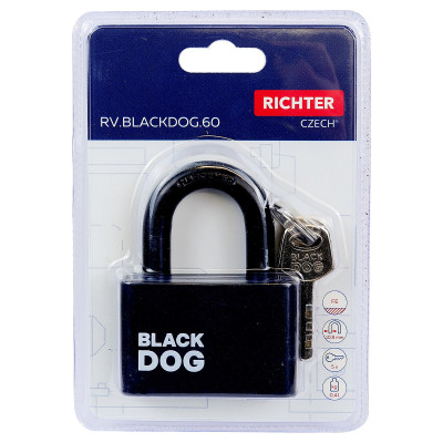 RV.BLACKDOG.60 visiaci zámok RV.BLACKDOG.60 visiaci zámok