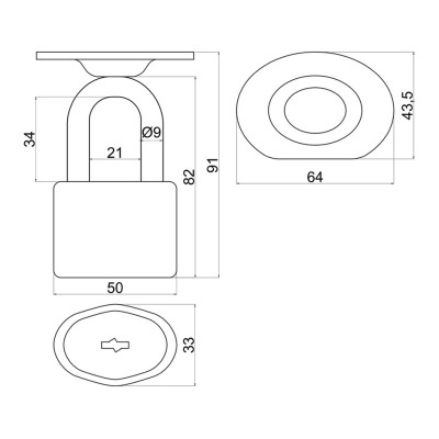 RV.13.50.RG visiaci zámok