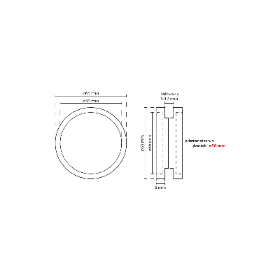 Úchytka okrúhla nerez INOX UOKMN