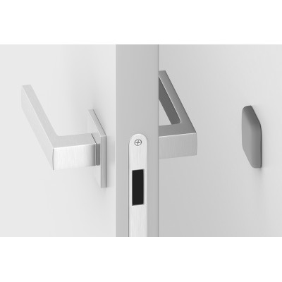 Zarážka na stenu štvorcová šedá OBK4SZ Zarážka na stenu štvorcová šedá OBK4SZ