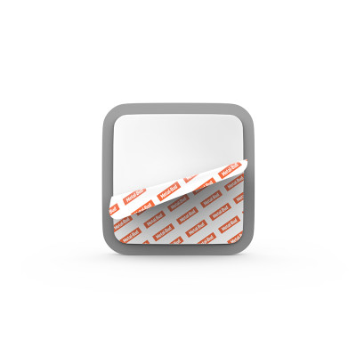 Zarážka na stenu štvorcová šedá OBK4SZ Zarážka na stenu štvorcová šedá OBK4SZ