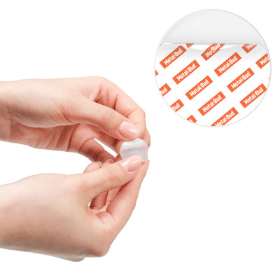 Zarážka POINT samolepiaca priehľadná OB22PR Zarážka POINT samolepiaca priehľadná OB22PR