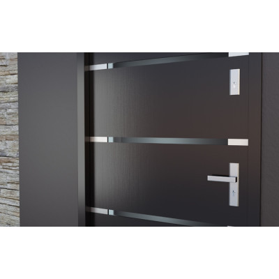 TOTAL vchodová kľučka-kľučka INOX TOTAL vchodová kľučka-kľučka INOX