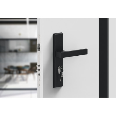 TOTAL vchodová kľučka-kľučka čierna TOTAL vchodová kľučka-kľučka čierna