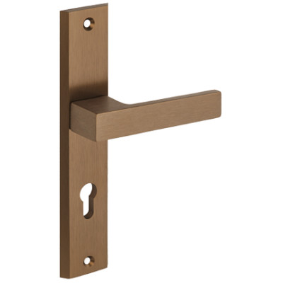 TOTAL vchodová kľučka-kľučka bronz TOTAL vchodová kľučka-kľučka bronz