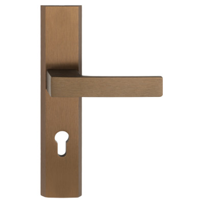 TOTAL vchodová kľučka-kľučka bronz TOTAL vchodová kľučka-kľučka bronz