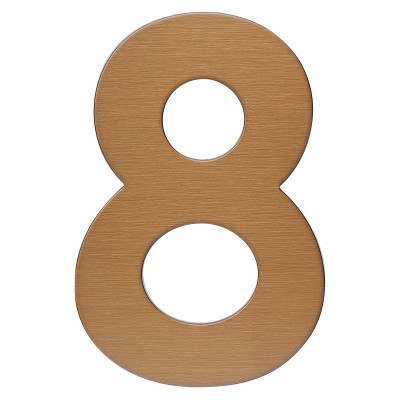 RN.120L.8.MD číslo "8" 120mm medené