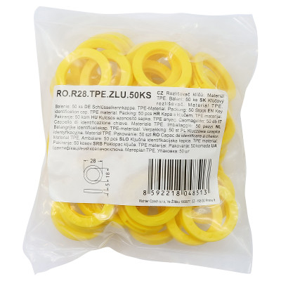 RO.R28.TPE.ZLU.50KS rozlišovač kľúčov RO.R28.TPE.ZLU.50KS rozlišovač kľúčov
