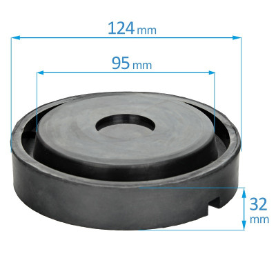 D3027 hydraulický zdvihák nízkoprofilový 3T