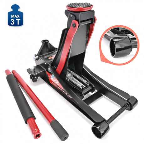 D8465 hydraulický nízkoprofilový zdvihák dvojpiestový 3T