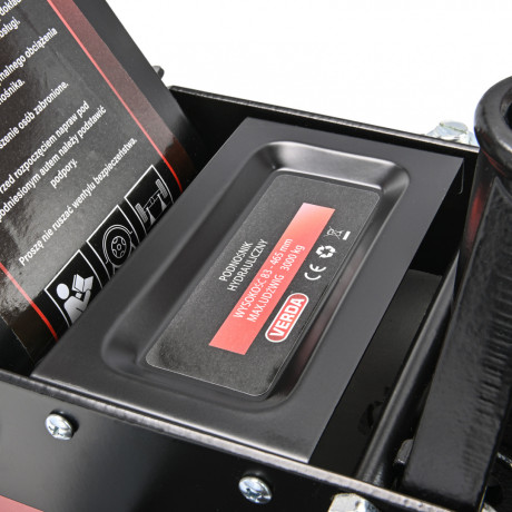 Hydraulický nízkoprofilový zdvihák dvojpiestový 3T D8465