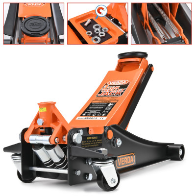 D8013 hydraulický nízkoprofilový zdvihák dvojpiestový 3T