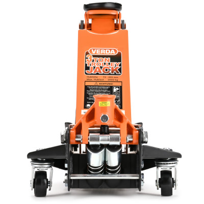 Hydraulický nízkoprofilový zdvihák dvojpiestový 3T D8013