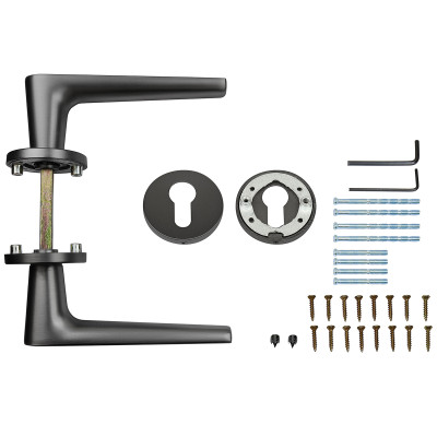 RK.K16.BOLOGNA.PZ.ANT kľučka na dvere