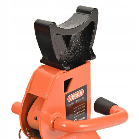 D2445 podpery pod auto 3T s prídavnou poistkou