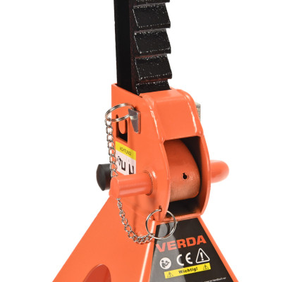 Podpery pod auto 3T s prídavnou poistkou D2445