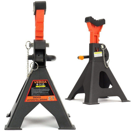 D2432 podpery pod auto 3T s prídavnou poistkou