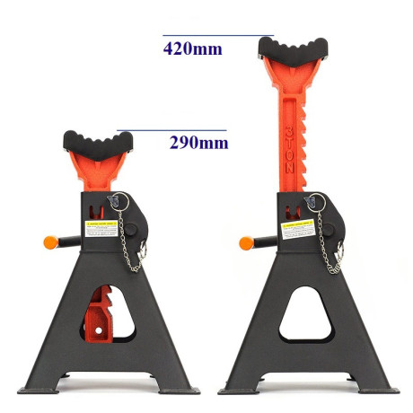 D2432 podpery pod auto 3T s prídavnou poistkou