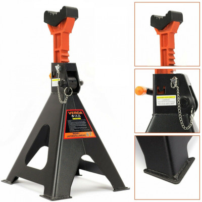 D2462 podpery pod auto 6T s prídavnou poistkou