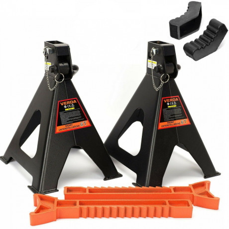 Podpery pod auto 6T s prídavnou poistkou D2462