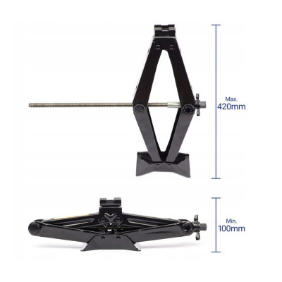 Trapézový zdvihák 2T s teleskopickým kľúčom D4549