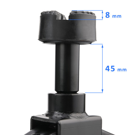 D4568 trapézový zdvihák s ráčňovým kľúčom 2T