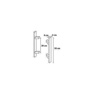 Madlo 50/30 hranaté úkosové obojstranné