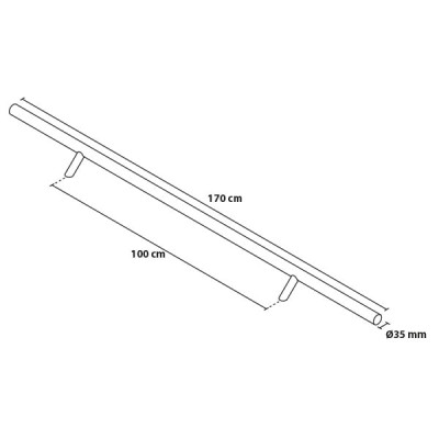 Madlo 170/100 okrúhle úkosové