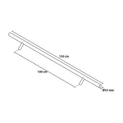 Madlo 150/100 okrúhle úkosové