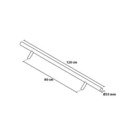Madlo 120/80 okrúhle úkosové
