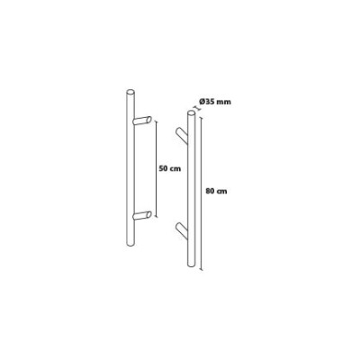 Madlo 80/50 okrúhle úkosové obojstranné
