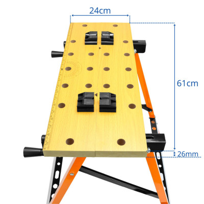D6719 pracovný stôl nastaviteľný 150kg