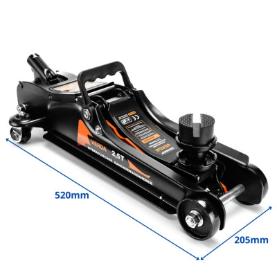 D10663P hydraulický zdvihák nízkoprofilový 2,5T