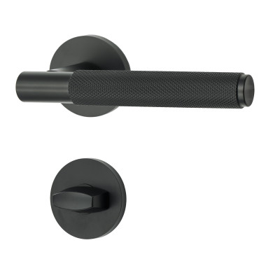 SORIA WC kľučka na dvere čierna