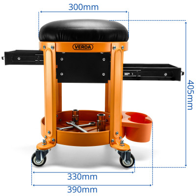 Dielenská stolička otočná 360° SN6715 Dielenská stolička otočná 360° SN6715