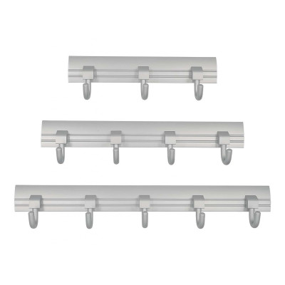 BRUNO vešiak 5 háčikov Al 371mm