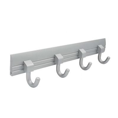 BRUNO vešiak 4 háčiky Al 294mm