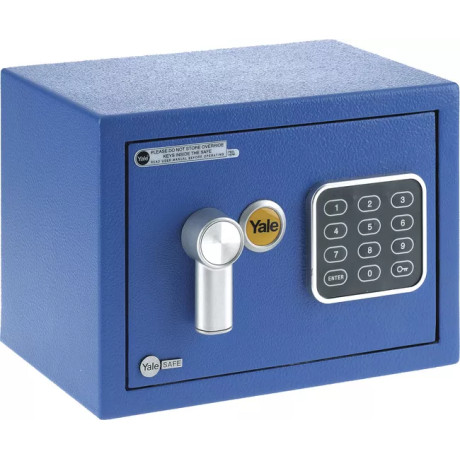 YALE VALUE Mini YSV/170/DB2/B trezor modrý