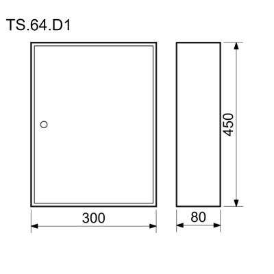 TSD1 schránka na kľúče
