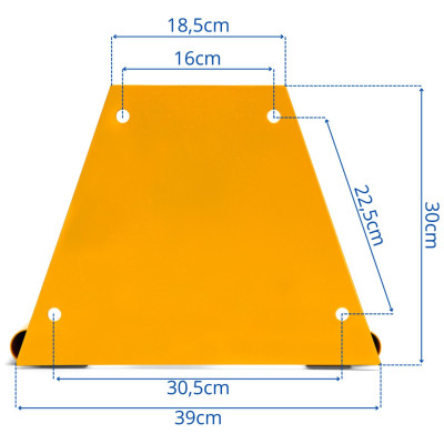 US1828 skladacia parkovacia blokáda