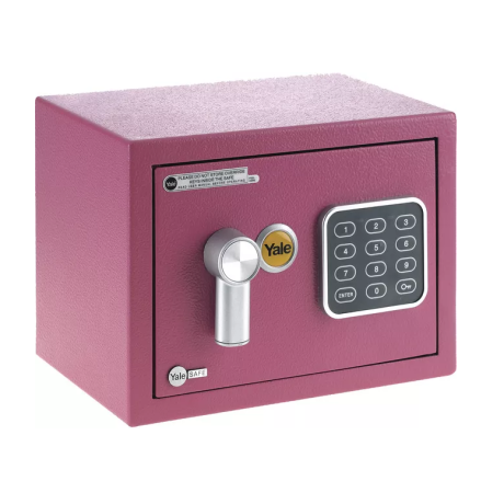YALE VALUE Mini YSV/170/DB2/P trezor ružový