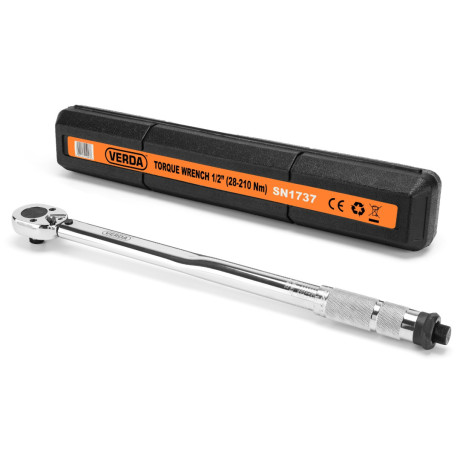 Momentový kľúč na kolesá 1/2" 28–210 Nm SN1737