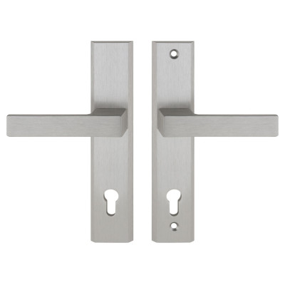 TOTAL vchodová kľučka-kľučka INOX TOTAL vchodová kľučka-kľučka INOX